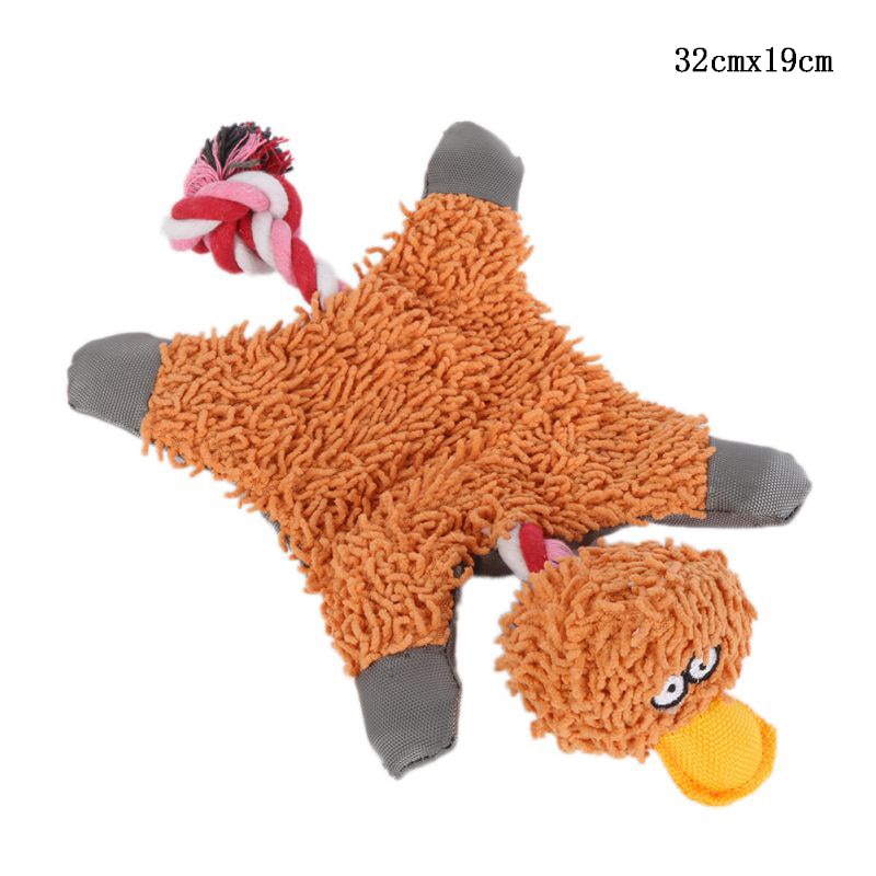 Fun Pets Toy Donkey Shape Corduroy Chew Toy
