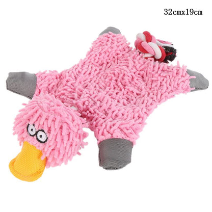Fun Pets Toy Donkey Shape Corduroy Chew Toy