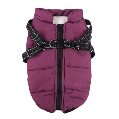 Big Dog Pet Clothes Winter Warm Jacket