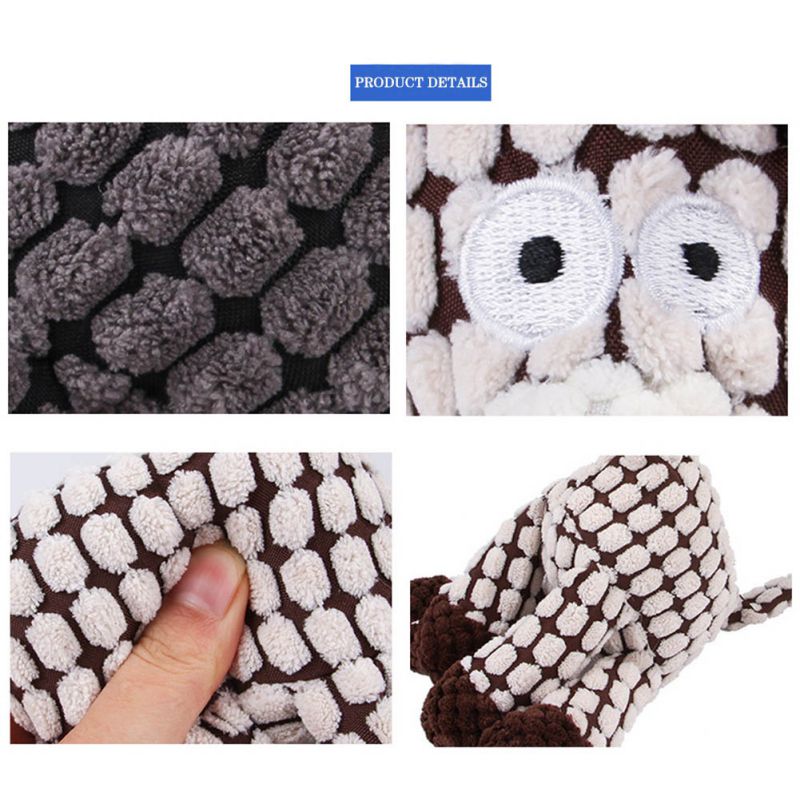 Fun Pets Toy Donkey Shape Corduroy Chew Toy