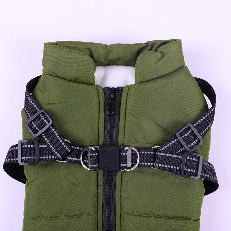 Big Dog Pet Clothes Winter Warm Jacket
