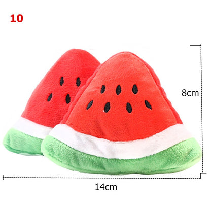 Pet toys Fruit Animals Cartoon Dog Toys