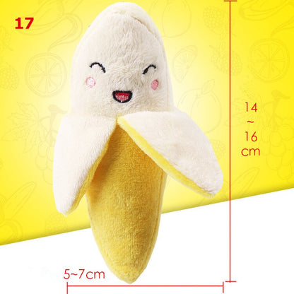 Pet toys Fruit Animals Cartoon Dog Toys
