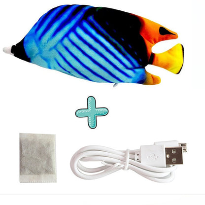 Interactive Electric floppy Fish Cat toy