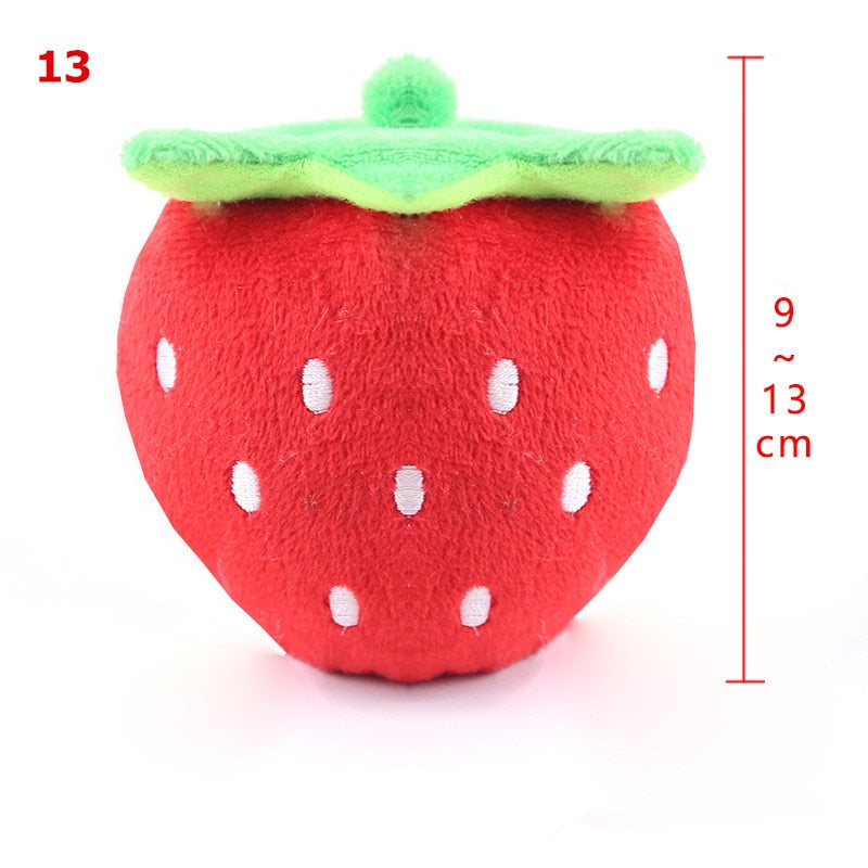 Pet toys Fruit Animals Cartoon Dog Toys