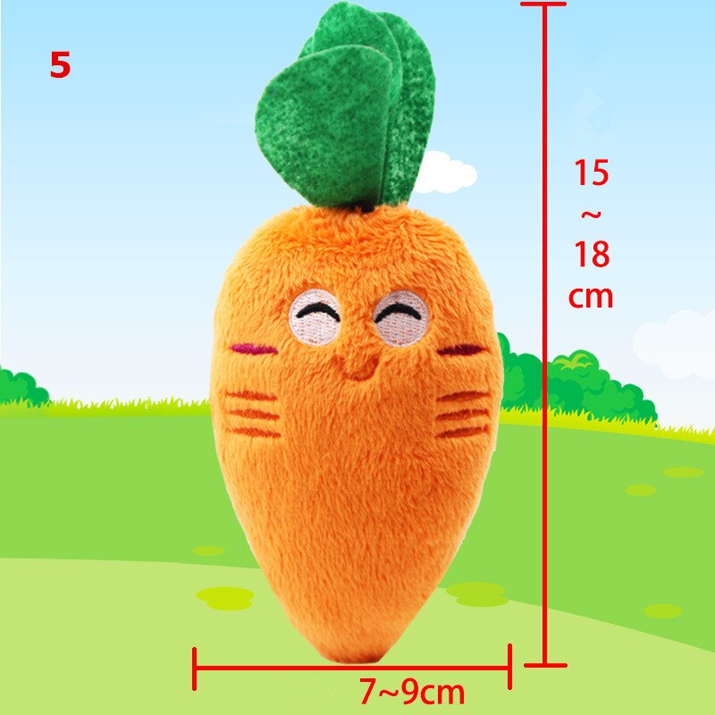 Pet toys Fruit Animals Cartoon Dog Toys