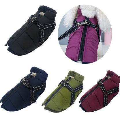 Big Dog Pet Clothes Winter Warm Jacket